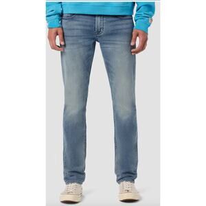 NWT Hudson Blake Slim Straight Jeans Men's Light Wash 40x34